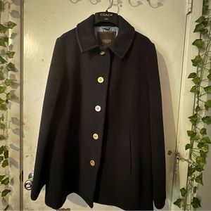Coach Women’s Navy Coat